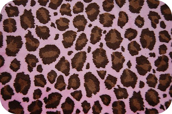 Cuddle Jaguar Hot Pink Brown